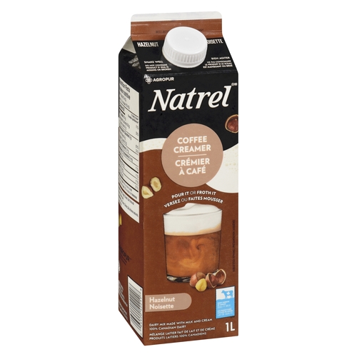 Natrel Coffee Creamer - Hazelnut 1l, 1 Each