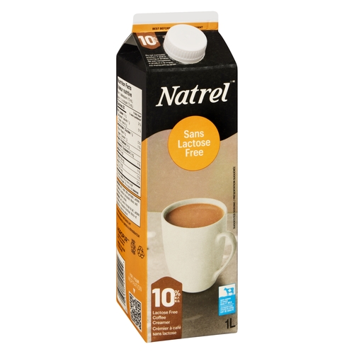 Natrel - Lactose Free Coffee Creamer 10% m.f. 1l, 1 Each
