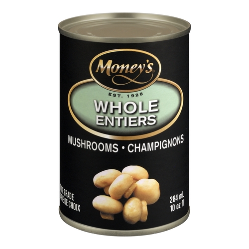 Money's Mushrooms - Whole 284ml, 1 Each