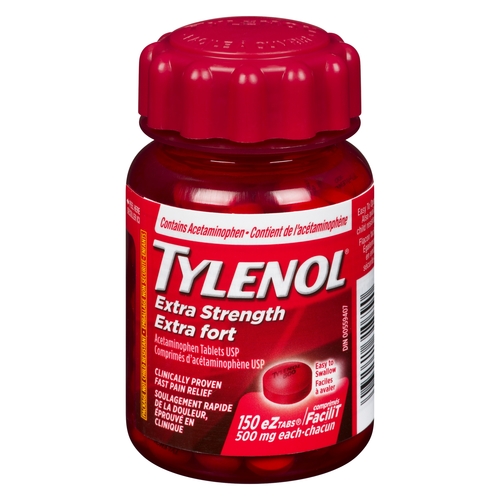 Tylenol - Acetaminophen - Extra Strength - eZ Tabs 150/500mg