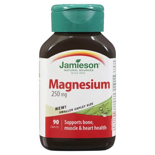 Jamieson - Magnesium 250mg Caplets 90pk