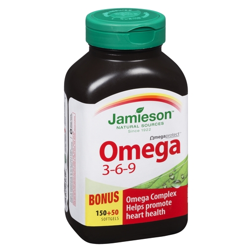 Jamieson - Omega 3-6-9 Softgels 150pk