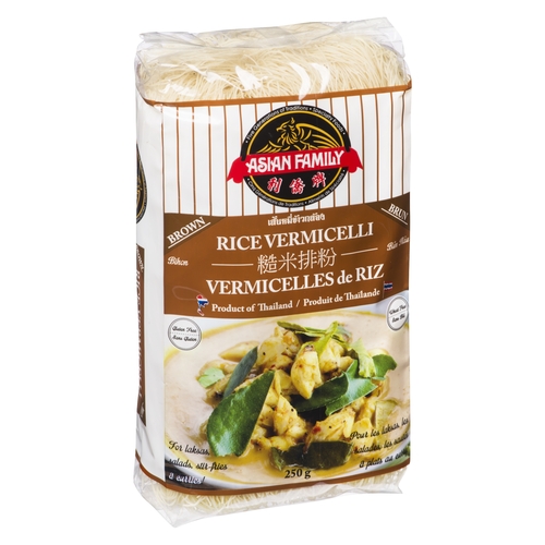 Asian Family - Vermicelli - Brown Rice 250g, 1 Each