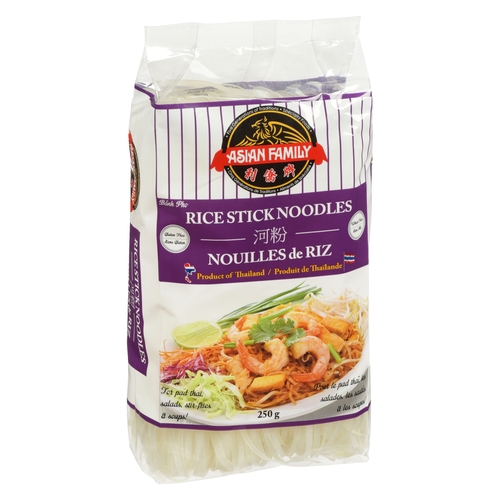 Asian Family - Rice Stick Noodles 250g, 1 Each