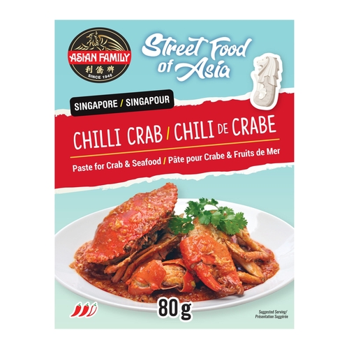 Asian Family - Chilli Crab Paste for Crab & Seafood 80g, 1 Each