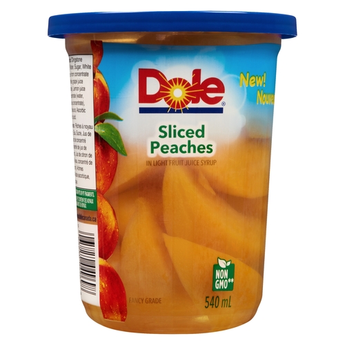 Dole - Sliced Peaches in Light Fruit Juice Syrup 540ml, 1 Each