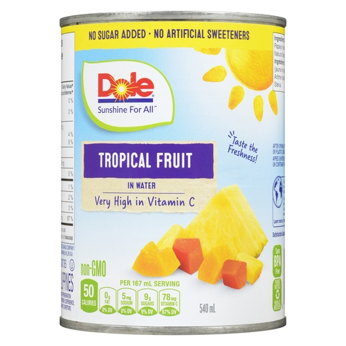 Dole - Tropical Fruit in Water 540ml