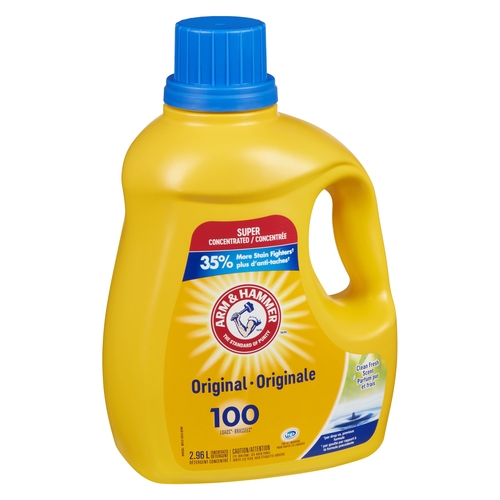 Arm & Hammer - Concentrated Laundry Detergent - Original - Clean Fresh - 100 Loads 2.96l