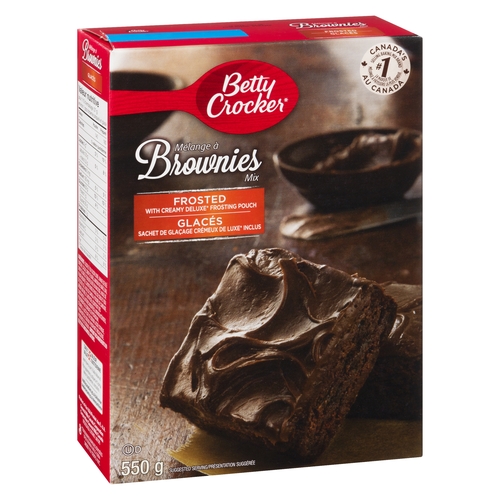 Betty Crocker - Brownies Mix - Frosted 550g, 1 Each