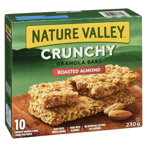 Nature Valley - Crunchy Granola Bars - Roasted Almond 10's 230g, 1 Each