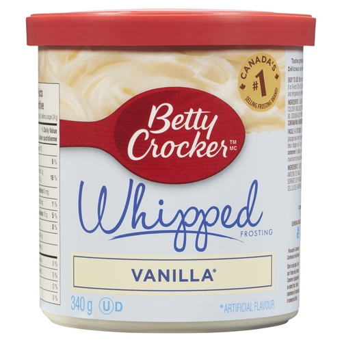 Betty Crocker - Whipped Frosting - Vanilla 340g, 1 Each