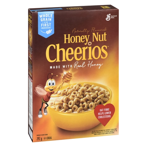 General Mills - Cereal - Cheerios - Honey Nut 292g, 1 Each