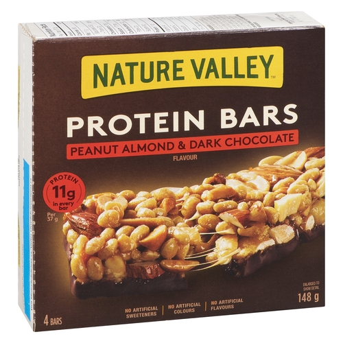 Nature Valley - Protein Bars - Peanut Almond & Dark Chocolate 4's 148g, 1 Each