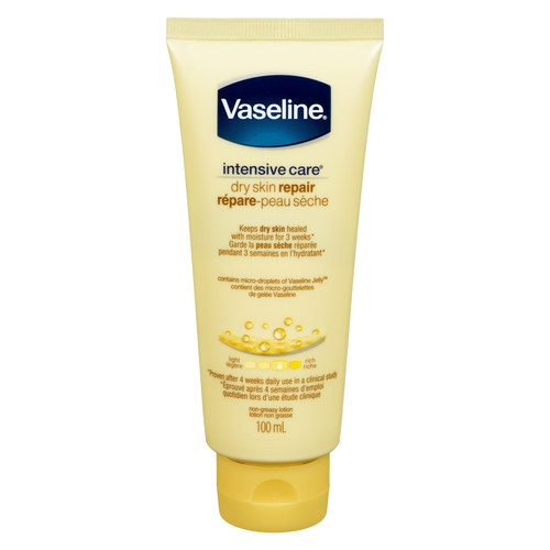 Vaseline - Intensive Care Non- Greasy Lotion - Dry Skin Repair 100ml, 1 Each