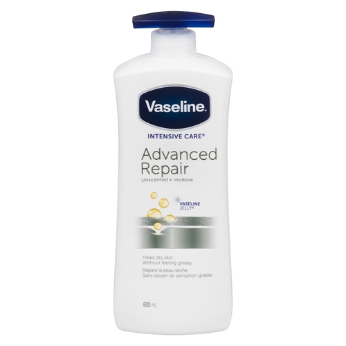 Vaseline - Intensive Care Non- Greasy Lotion - Advanced Repair - Unscented 600ml, 1 Each