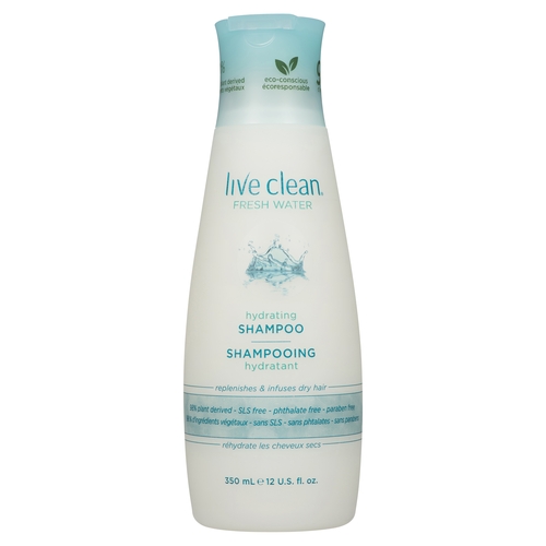 Live Clean - Fresh Water - Hydrating Shampoo 350ml, 1 Each