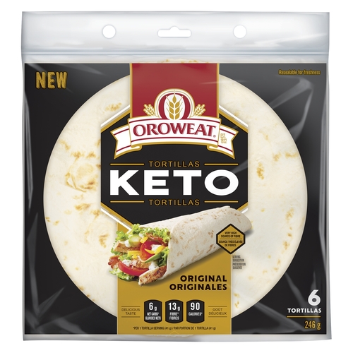 Oroweat - Keto Tortillas - Original 6pk, 1 Each