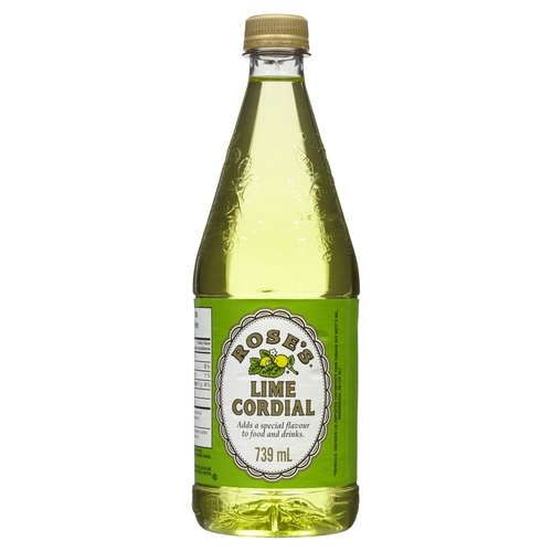 Rose's - Lime Cordial 739ml, 1 Each