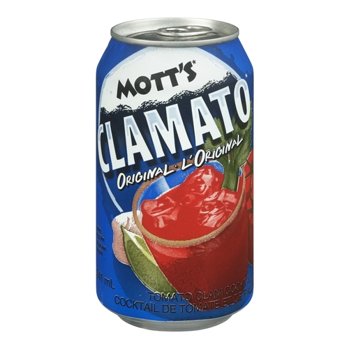 Mott's - Clamato Tomato Clam Cocktail - Original 341ml, 1 Each