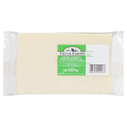 Faith Farms Cheese - Pizza Mozzarella 380g, 1 Each