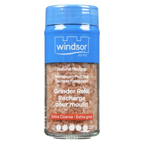 Windsor - Grinder Refill - Natural Himalayan Pink Salt - Extra Coarse 255g