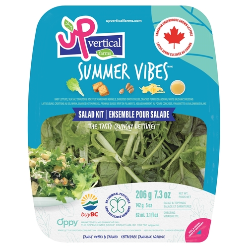 Up Vertical Farms - Summer Vibes Salad Kit 192g