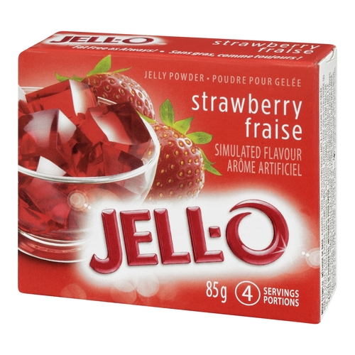 Jello - Jelly Powder - Strawberry 85g, 1 Each