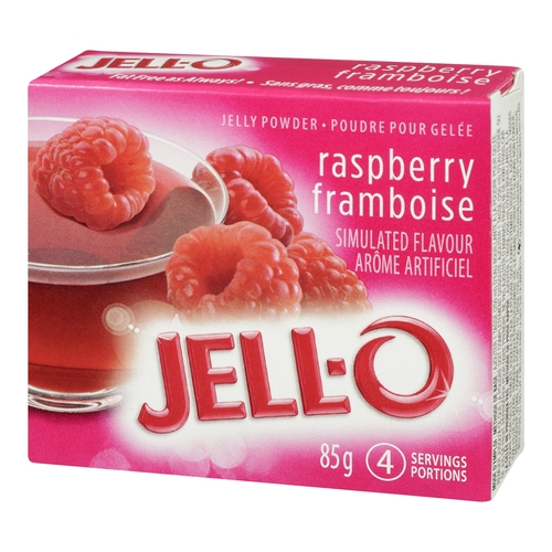 Jello - Jelly Powder - Raspberry 85g, 1 Each