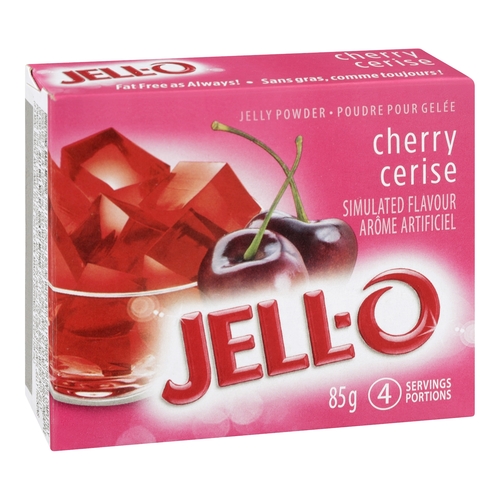 Jello - Jelly Powder - Cherry 85g, 1 Each