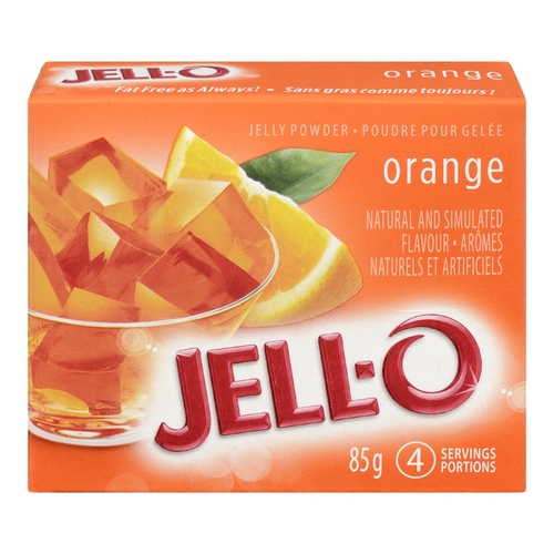 Jello - Jelly Powder - Orange 85g, 1 Each