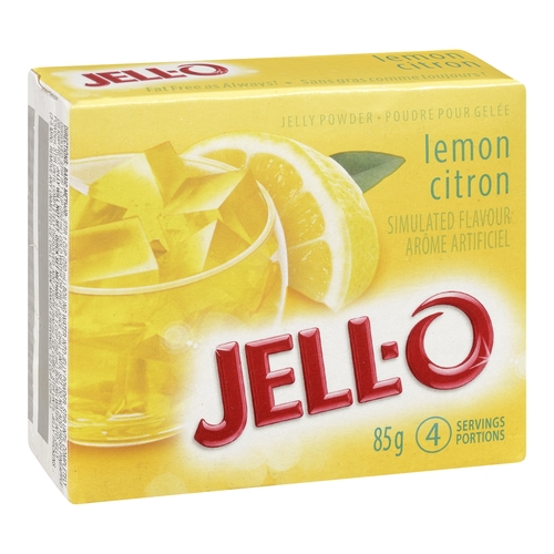 Jello - Jelly Powder - Lemon 85g, 1 Each