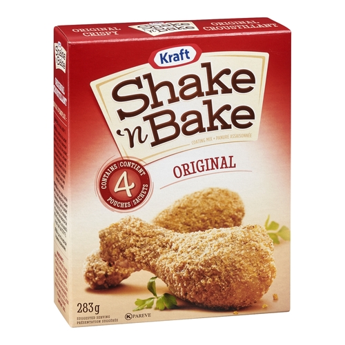 Kraft - Shake 'n Bake Coating Mix - Original Crispy - 4 Pouches 283g, 1 Each