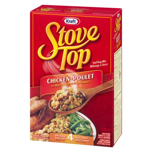 Kraft - Stove Top Stuffing Mix - Chicken 120g, 1 Each