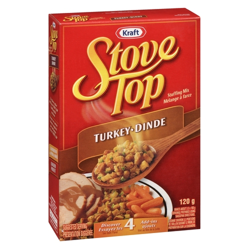 Kraft - Stove Top Stuffing Mix - Turkey 120g, 1 Each