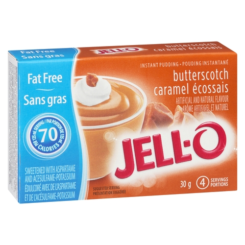 Kraft - Jell-o Instant Pudding - Butterscotch 30g, 1 Each