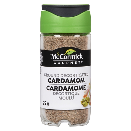 McCormick Gourmet - Cardamom - Ground Decorticated 29g, 1 Each
