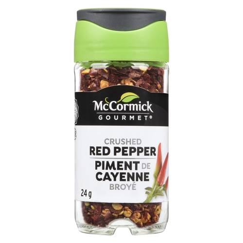 McCormick Gourmet - Red Pepper Crushed 24g, 1 Each