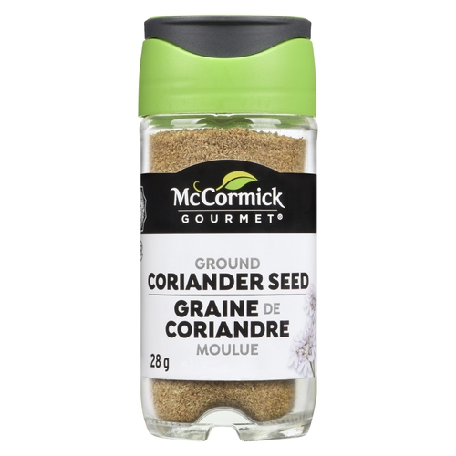 McCormick Gourmet - Coriander Seed Ground 28g, 1 Each