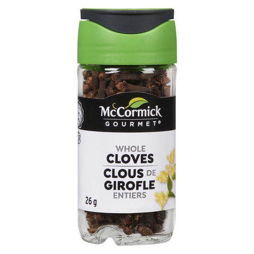 McCormick Gourmet - Cloves Whole 26g, 1 Each