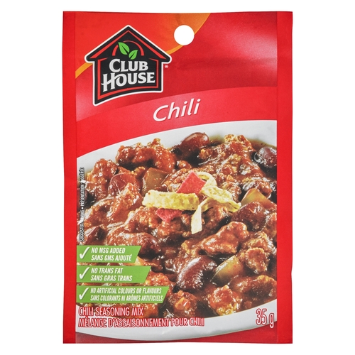 Club House - Seasoning Mix - Chili 35g, 1 Each