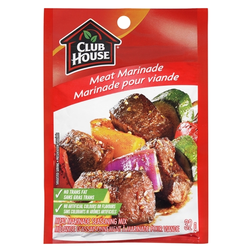 Club House - Seasoning Mix - Meat Marinade 32g, 1 Each