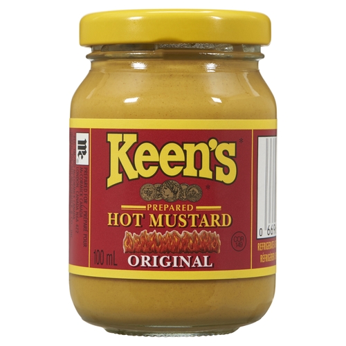 Keen's - Prepared Hot Mustard - Original 100ml, 1 Each