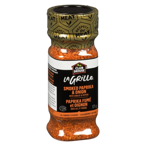 Club House - La Grille Seasoning - Smoked Paprika & Onion with Garlic & Pepper 171g