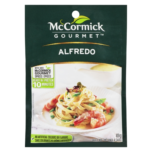 McCormick Gourmet - Sauce Mix - Alfredo 30g, 1 Each