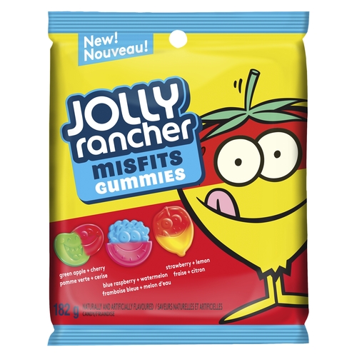 Jolly Rancher - Misfits Gummies 182g, 1 Each