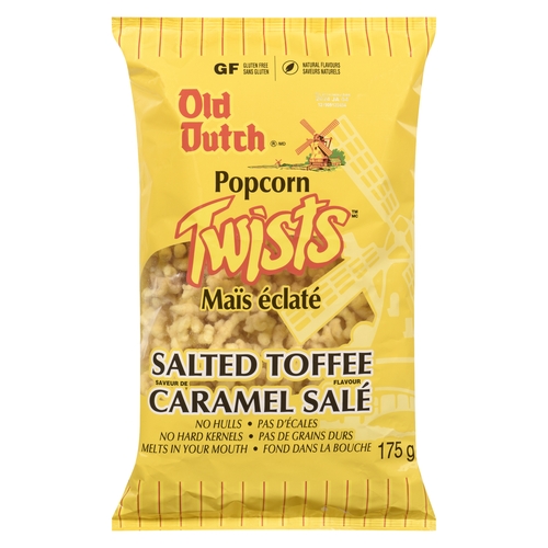 Old Dutch - Popcorn Twists - Salted Toffee 175g