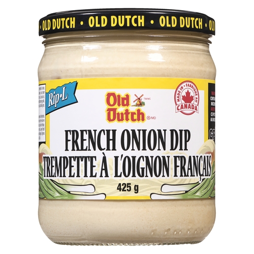 Old Dutch Rip-L French Onion Dip 425g, 1 Each
