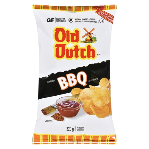 Old Dutch Potato Chips - BBQ 220g