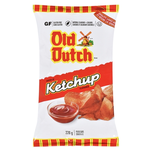 Old Dutch Potato Chips - Ketchup 220g