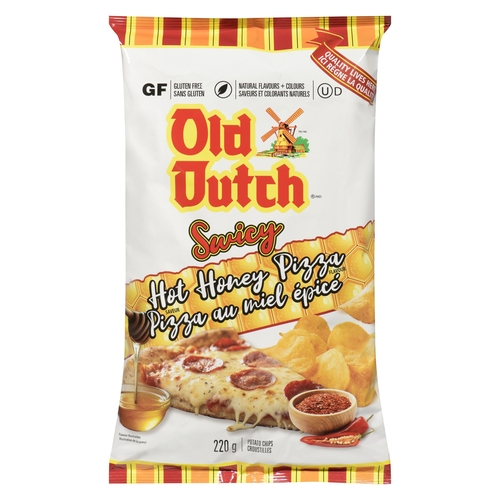 Old Dutch Potato Chips - Hot Honey Pizza 220g